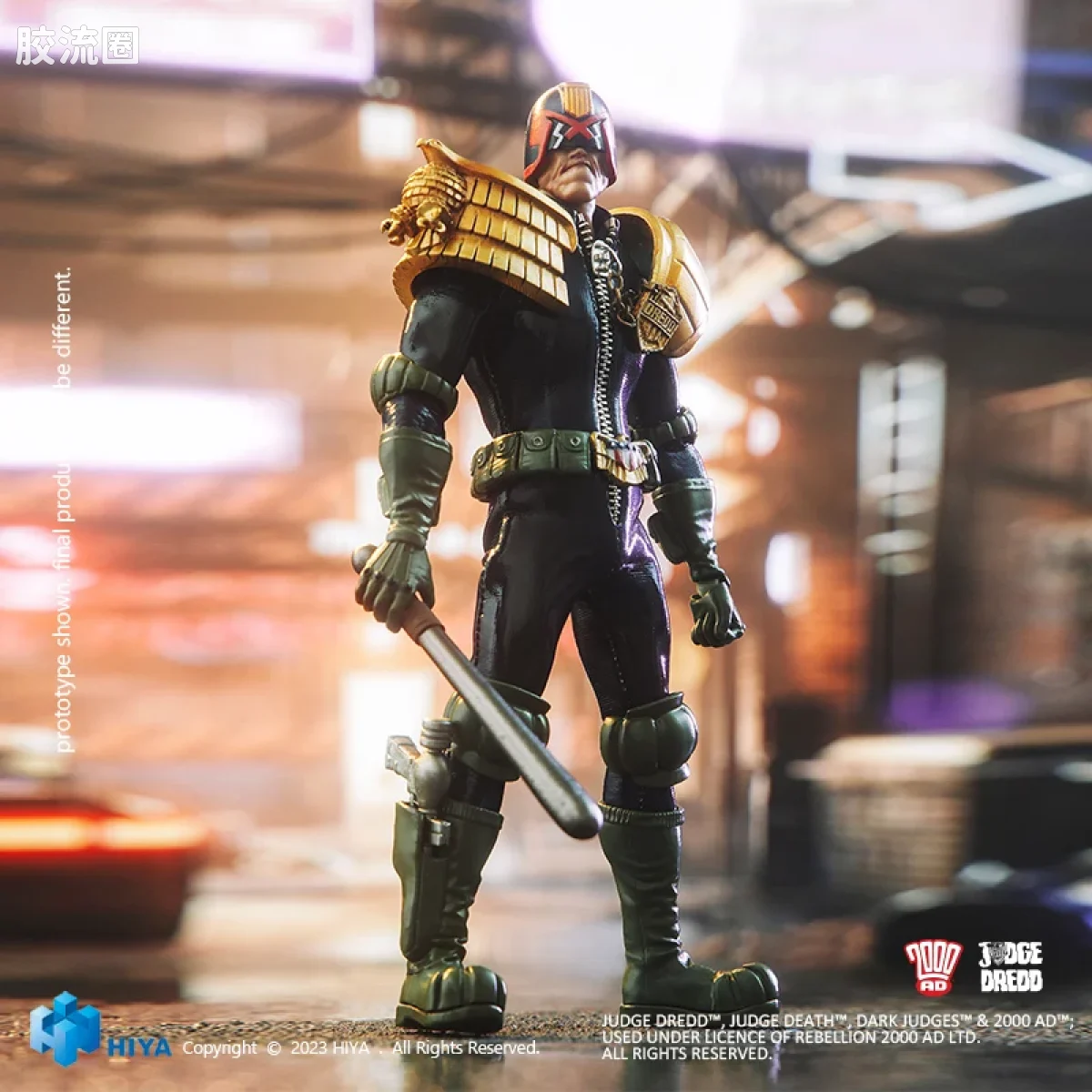 Hiya Toys/海雅 漫画 特警判官2000AD 1/12 判官德雷德 - 图片