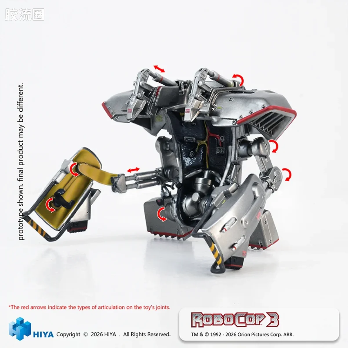 Hiya Toys/海雅 1/12 电影 机械战警系列 机械战警3 机械战警 - 图片