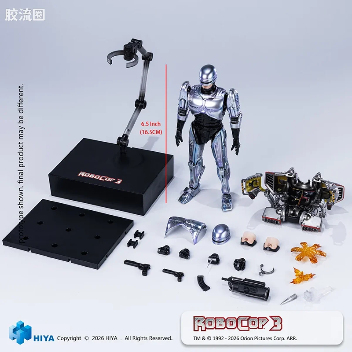 Hiya Toys/海雅 1/12 电影 机械战警系列 机械战警3 机械战警 - 图片
