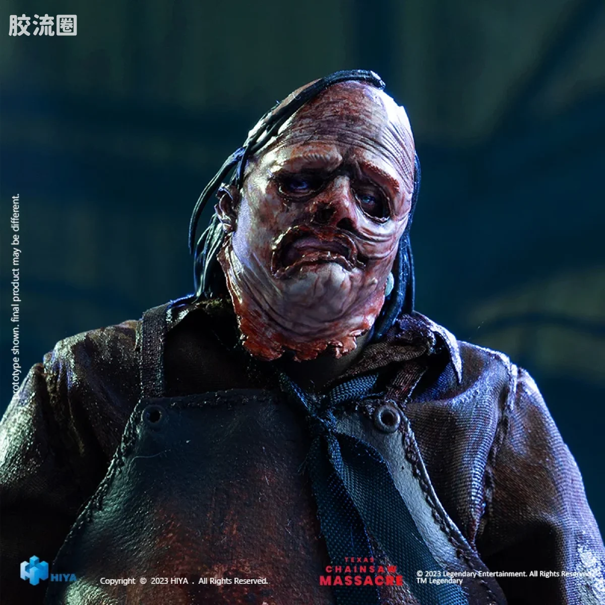 Hiya Toys/海雅 电影系列 德州电锯杀人狂(2022年) 皮脸 屠杀版 - 图片
