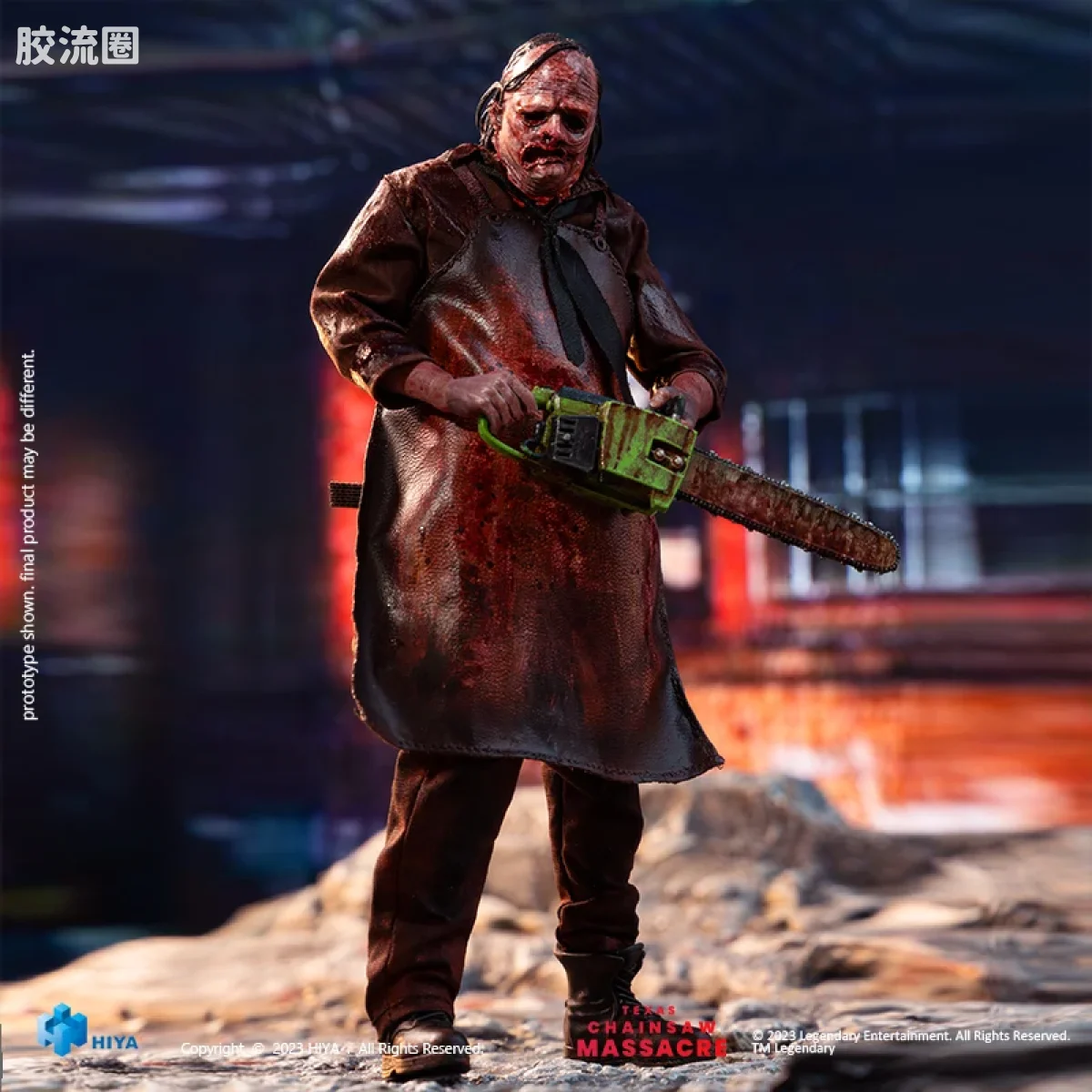 Hiya Toys/海雅 电影系列 德州电锯杀人狂(2022年) 皮脸 屠杀版 - 图片