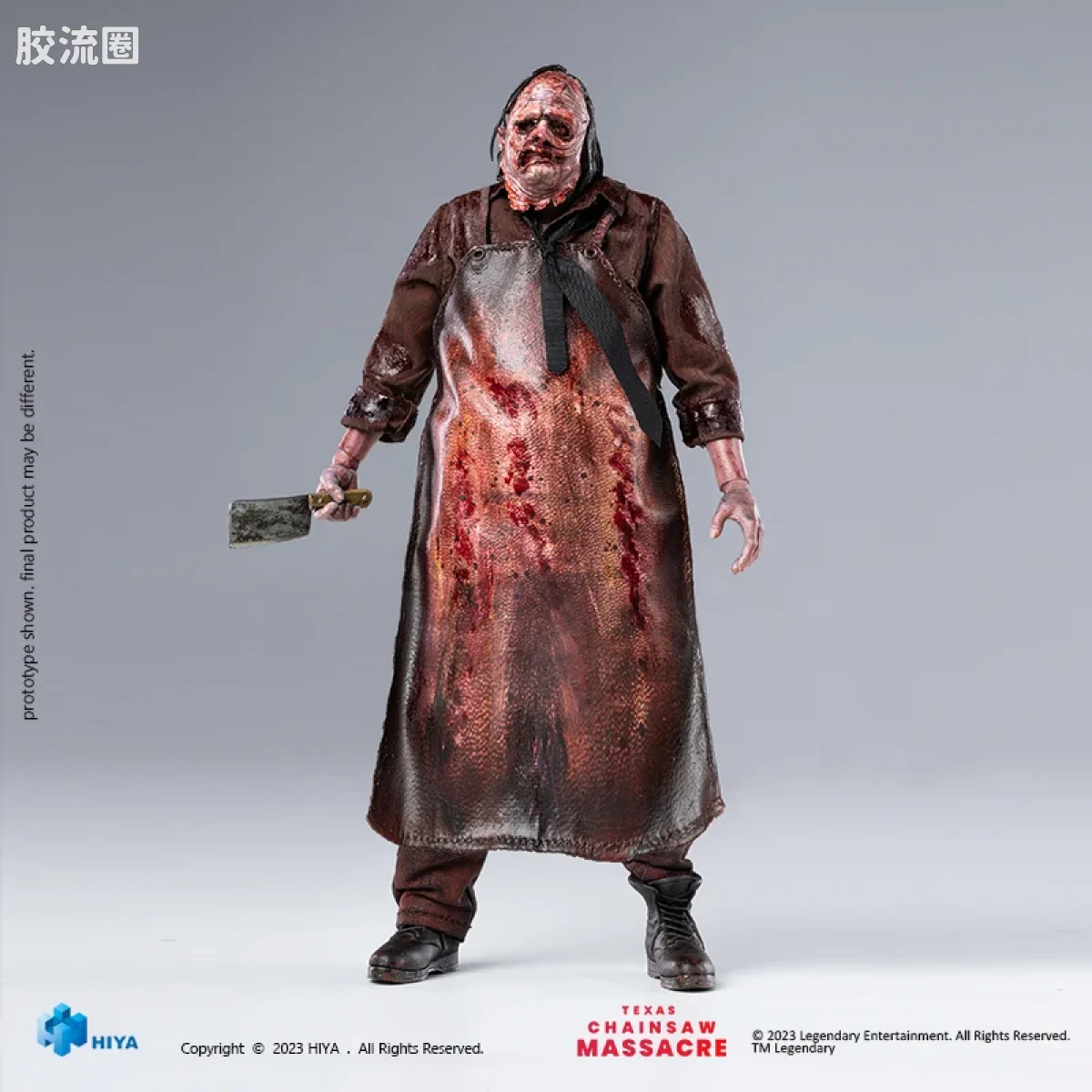 Hiya Toys/海雅 电影系列 德州电锯杀人狂(2022年) 皮脸 屠杀版 - 图片
