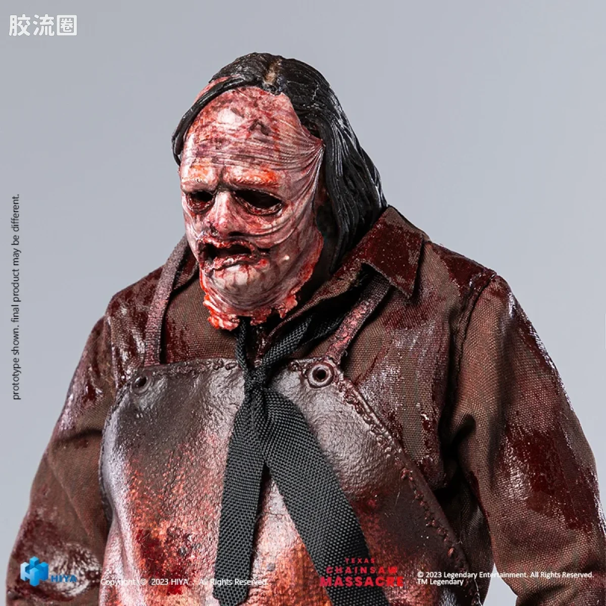 Hiya Toys/海雅 电影系列 德州电锯杀人狂(2022年) 皮脸 屠杀版 - 图片