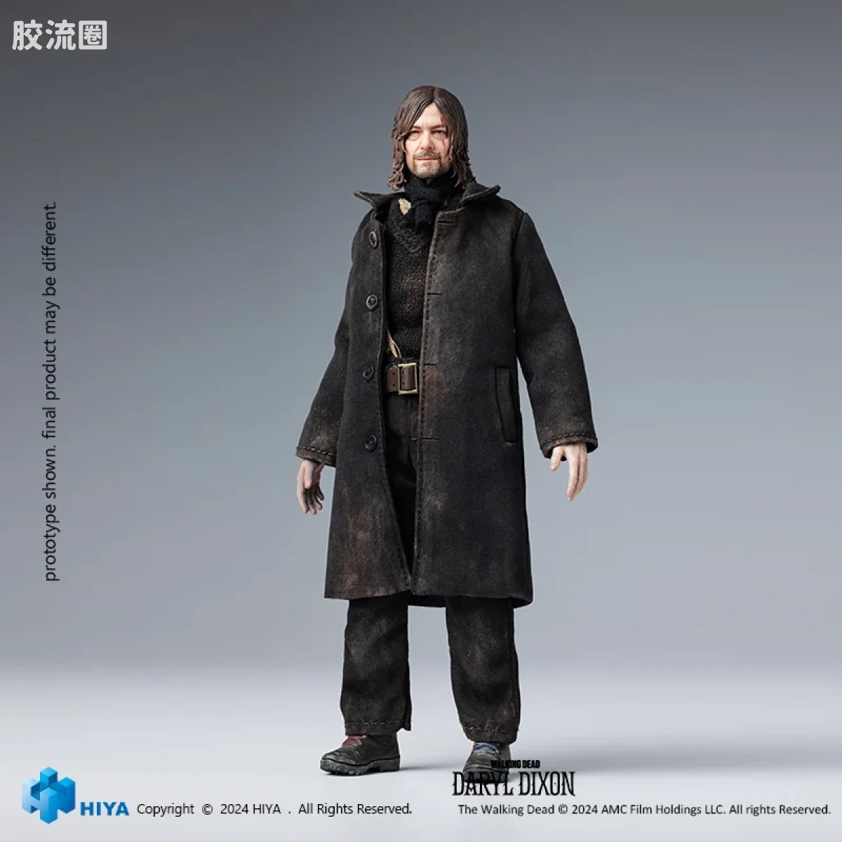 Hiya Toys/海雅 1/12 行尸走肉系列 行尸走肉 达里尔·迪克森 达里尔 - 图片