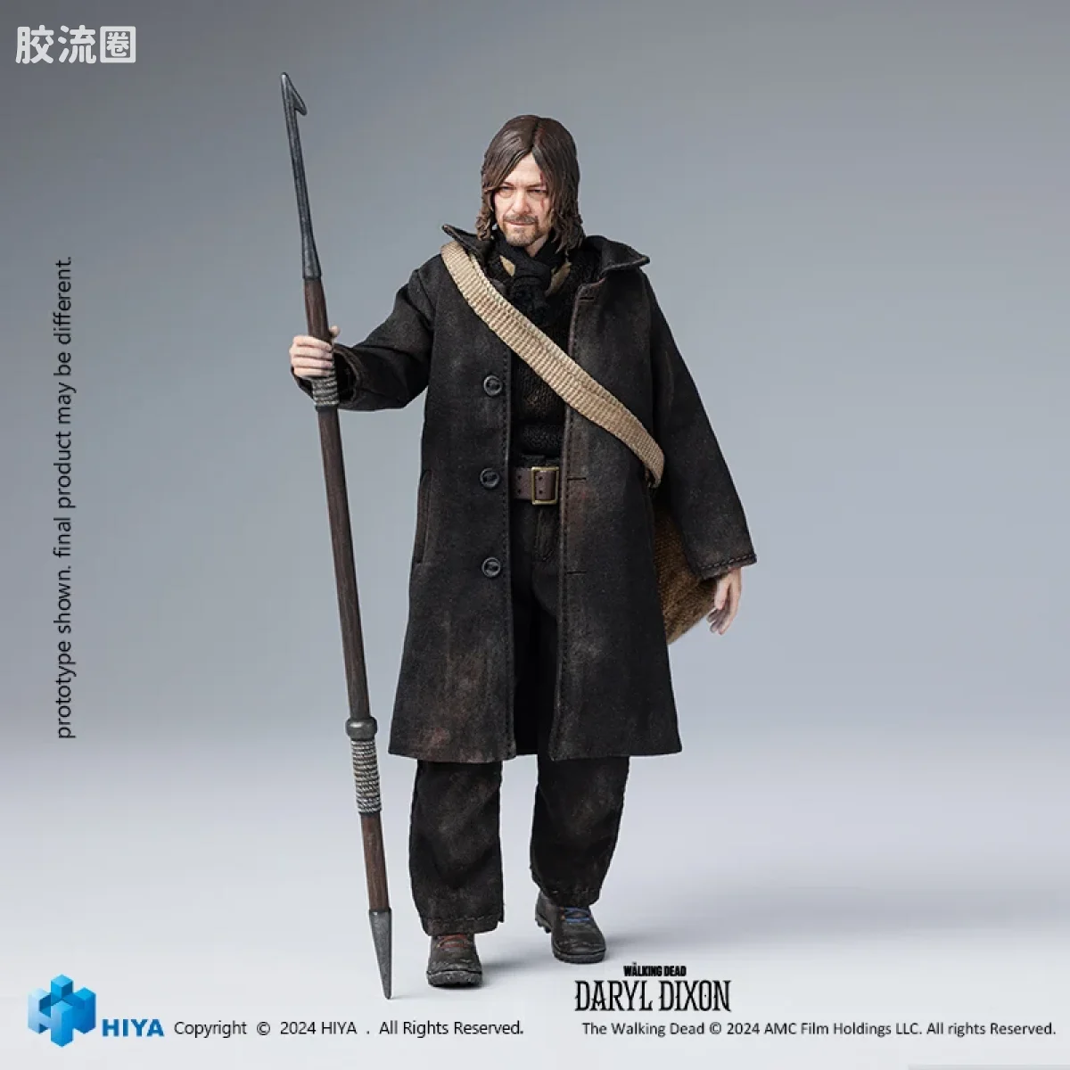 Hiya Toys/海雅 1/12 行尸走肉系列 行尸走肉 达里尔·迪克森 达里尔 - 图片