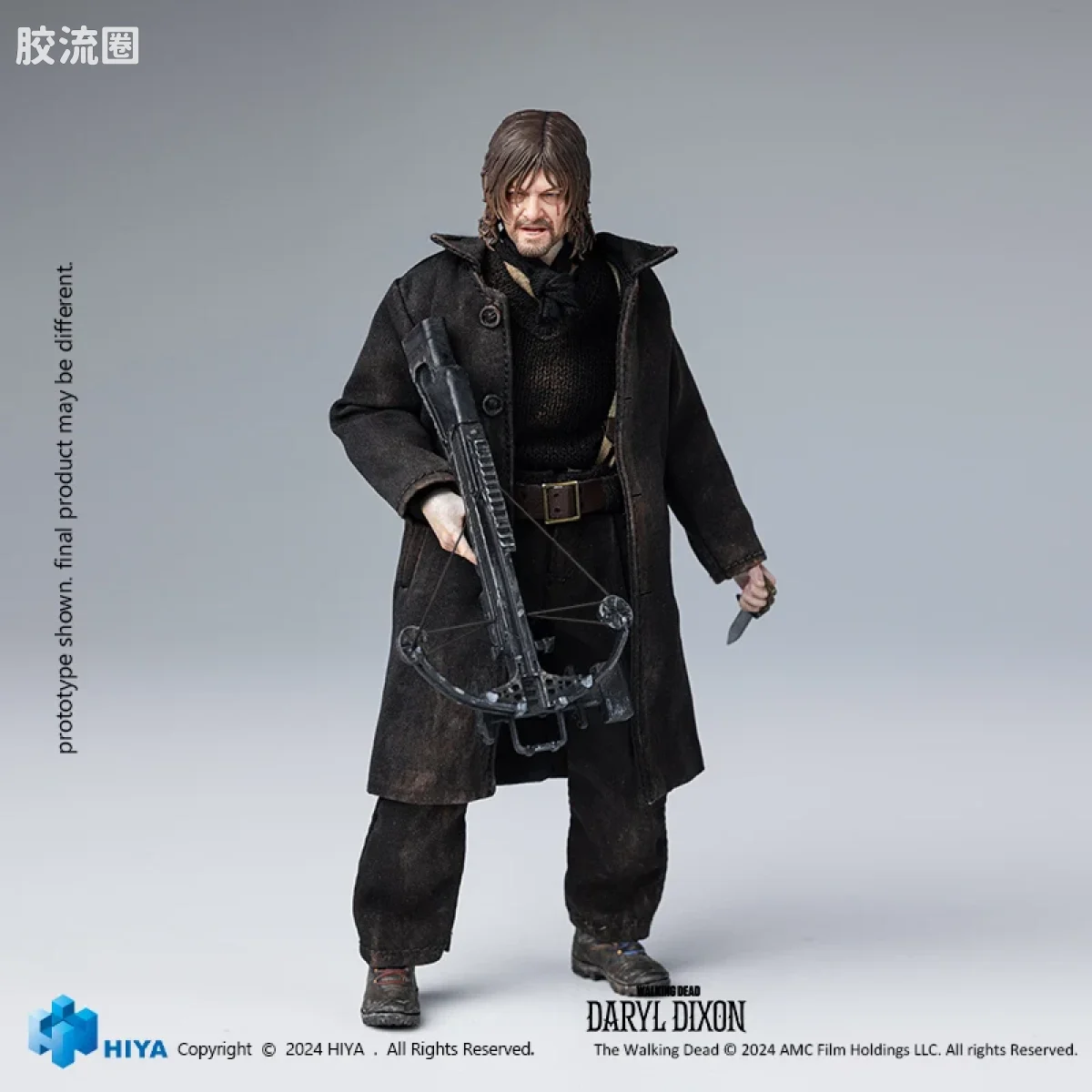 Hiya Toys/海雅 1/12 行尸走肉系列 行尸走肉 达里尔·迪克森 达里尔 - 图片