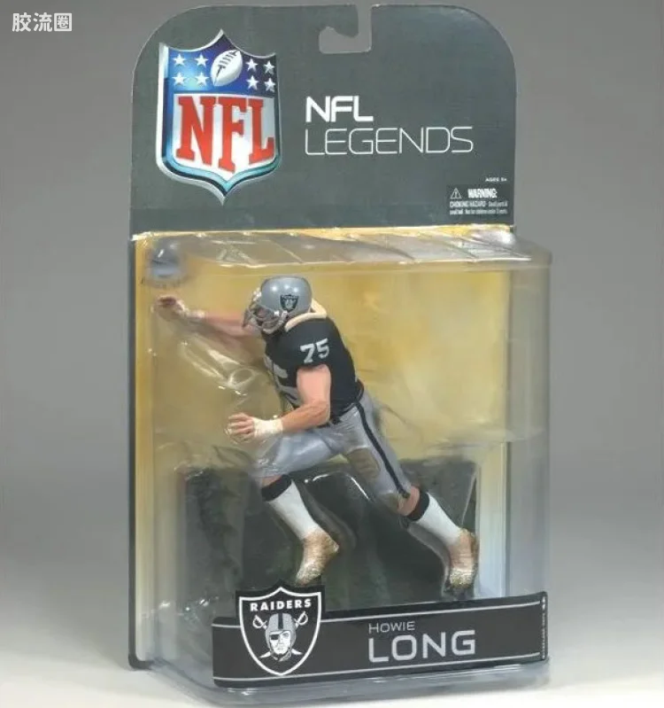 麦克法兰NFL美式足球系列玩具 传奇第4代 HOWIE LONG