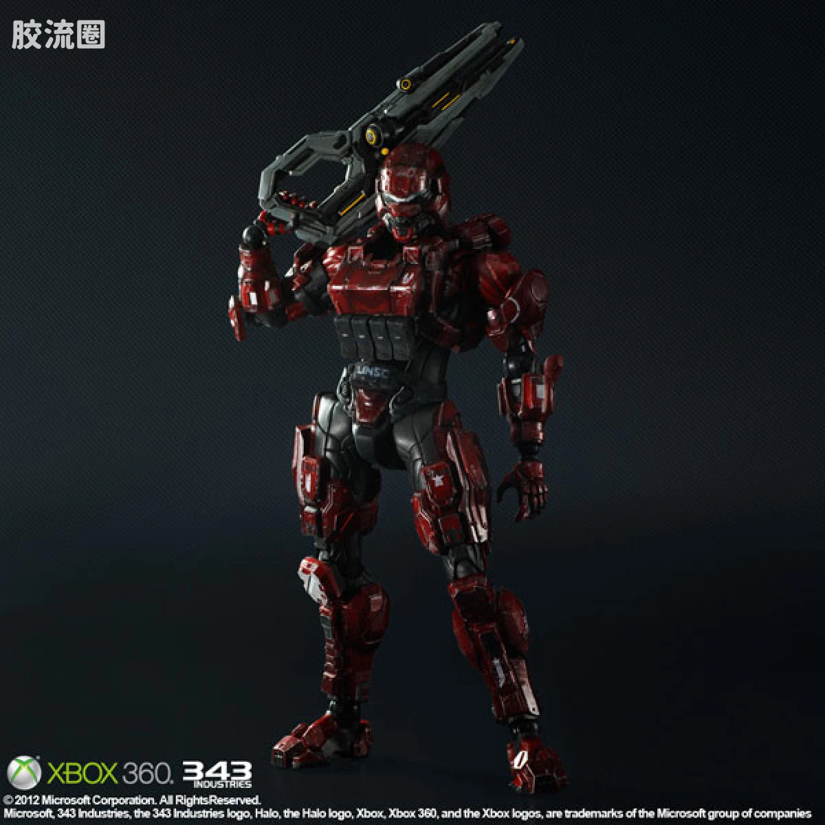 PlayArts改 光环 光环4 - 斯巴达战士 红色版 - 图片