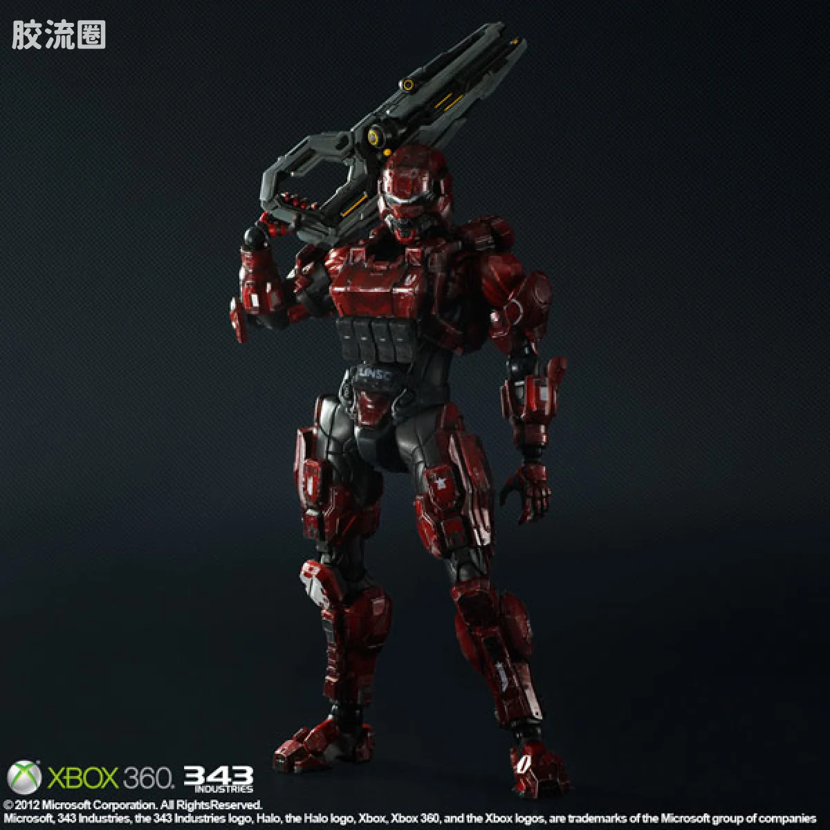 PlayArts改 光环 光环4 - 斯巴达战士 红色版 - 图片