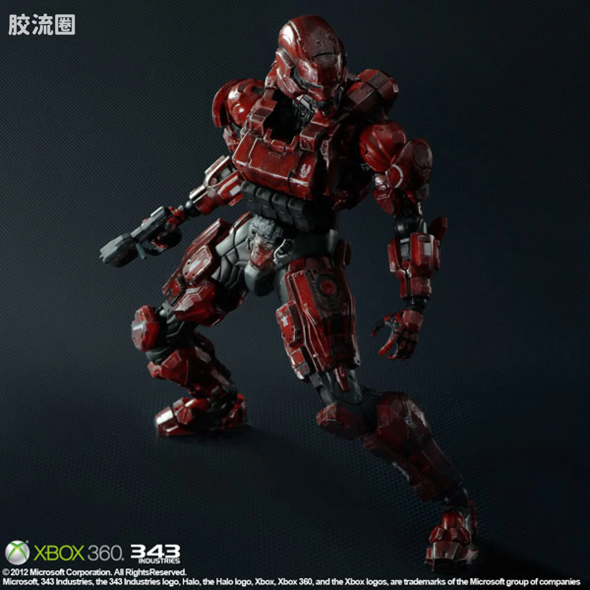 PlayArts改 光环 光环4 - 斯巴达战士 红色版 - 图片