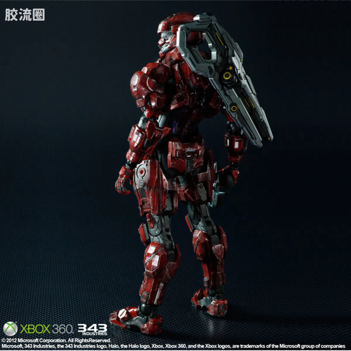 PlayArts改 光环 光环4 - 斯巴达战士 红色版 - 图片