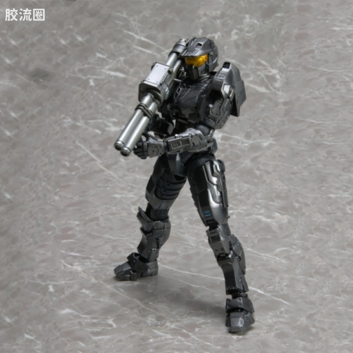 PlayArts改 光环 光环：战斗进化 - 斯巴达 Mark V 黑色版 - 图片