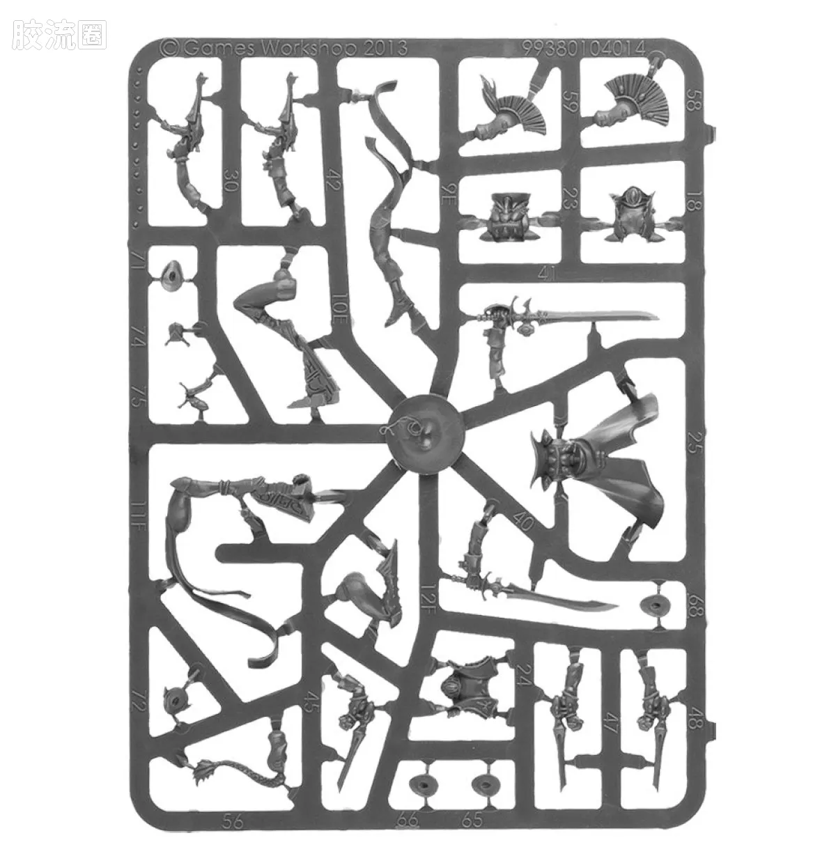 战锤40K Harlequin 丑角 7版 剧团 - 图片
