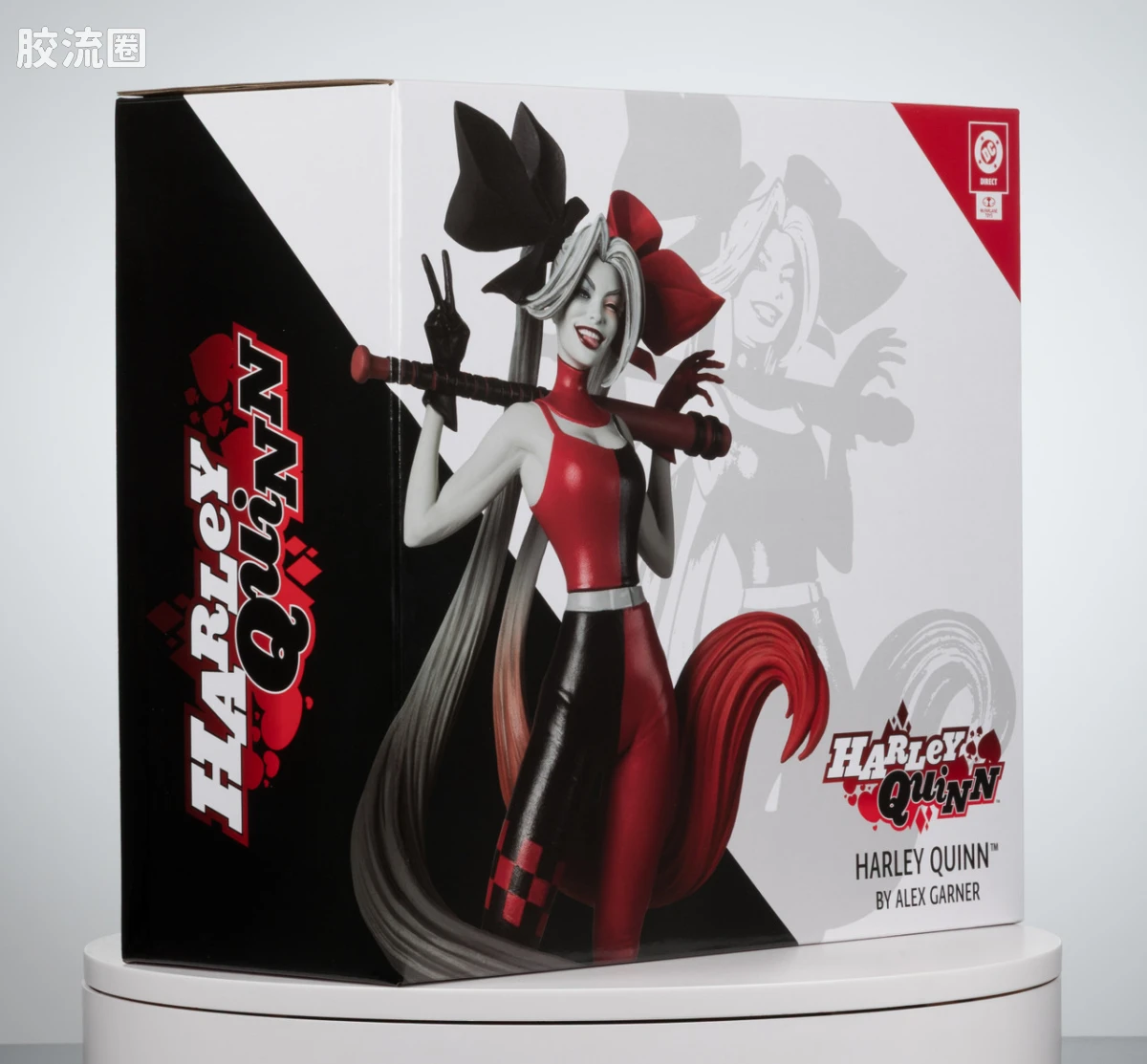麦克法兰 DC多元宇宙/DC Direct雕像系列 哈莉·奎茵:红,白和黑系列 哈莉·奎茵：红白黑 - 哈莉·奎茵 - 图片