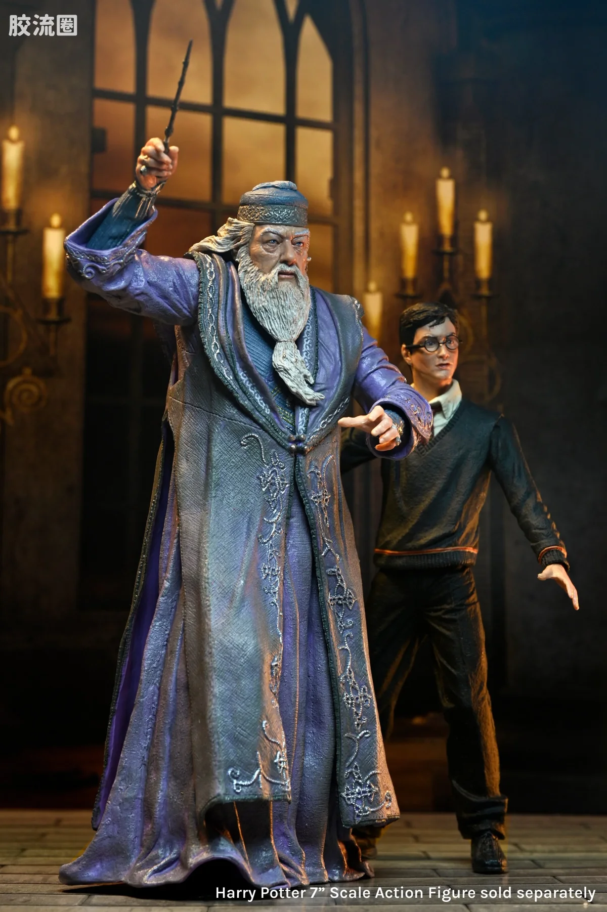 NECA 7寸可动人形系列 终极版/豪华版 电影系列 哈利·波特 传承系列 阿不思·邓布利多 - 图片