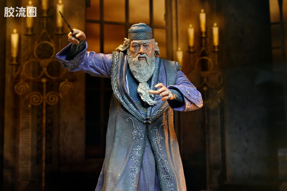 NECA 7寸可动人形系列 终极版/豪华版 电影系列 哈利·波特 传承系列 阿不思·邓布利多 - 图片