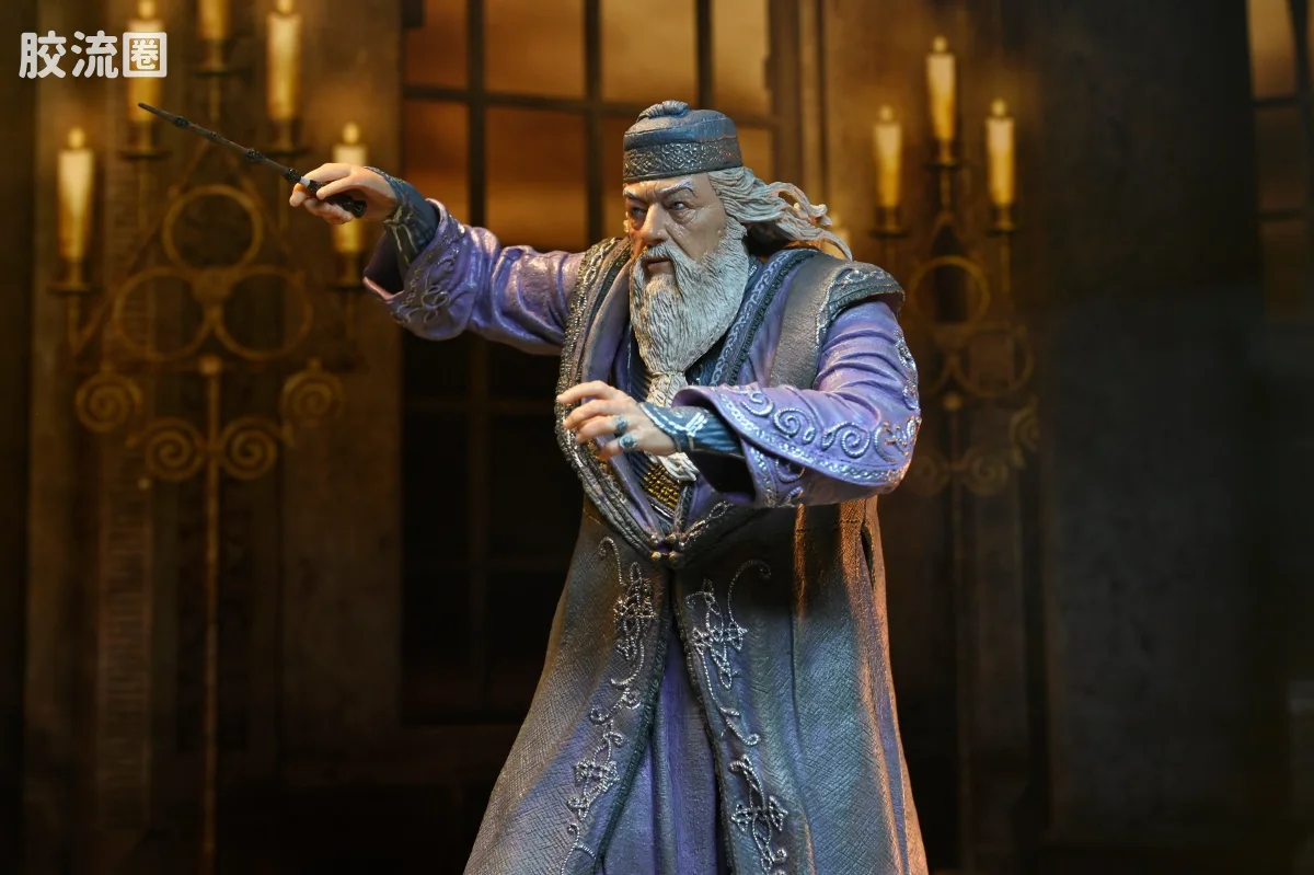 NECA 7寸可动人形系列 终极版/豪华版 电影系列 哈利·波特 传承系列 阿不思·邓布利多 - 图片