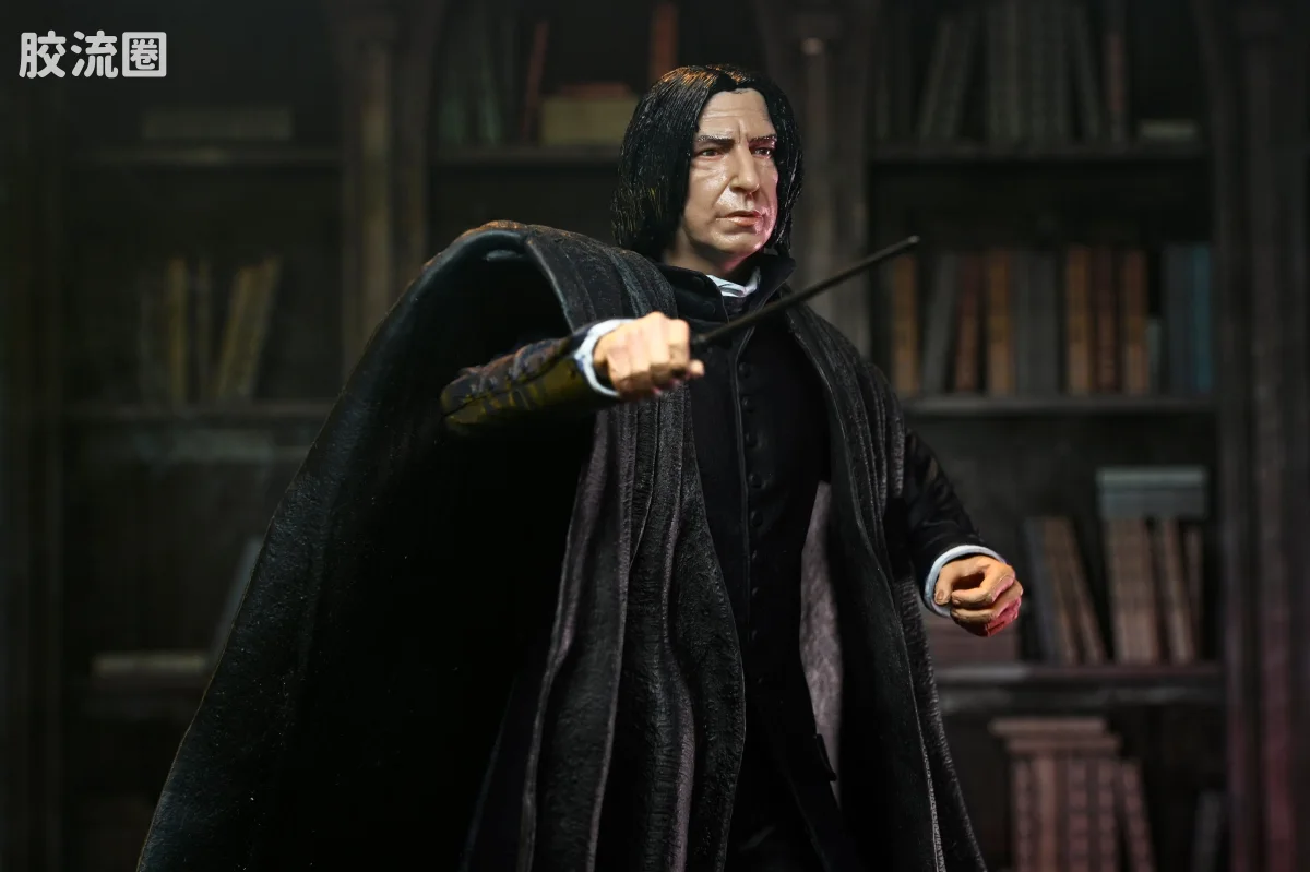NECA 7寸可动人形系列 终极版/豪华版 电影系列 哈利·波特 传承系列 西弗勒斯·斯内普 - 图片