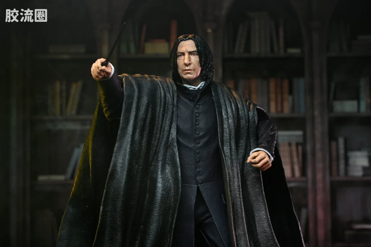 NECA 7寸可动人形系列 终极版/豪华版 电影系列 哈利·波特 传承系列 西弗勒斯·斯内普 - 图片