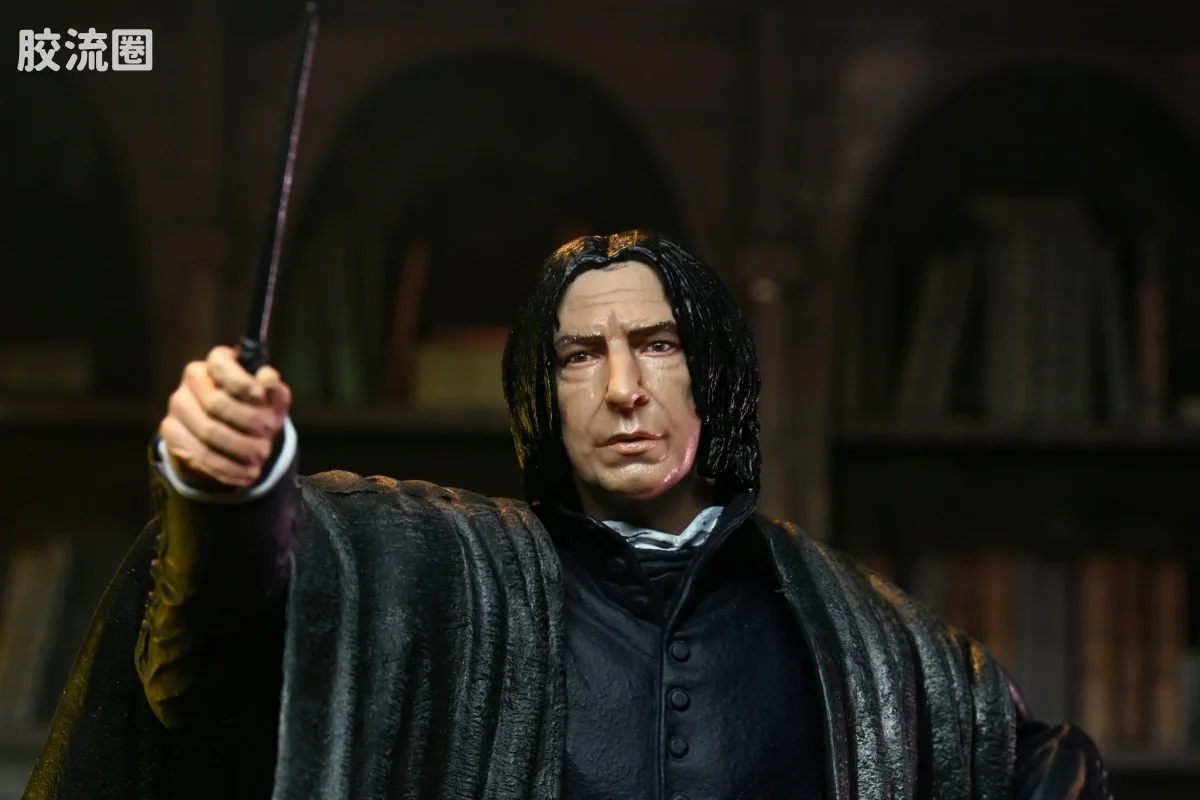 NECA 7寸可动人形系列 终极版/豪华版 电影系列 哈利·波特 传承系列 西弗勒斯·斯内普 - 图片
