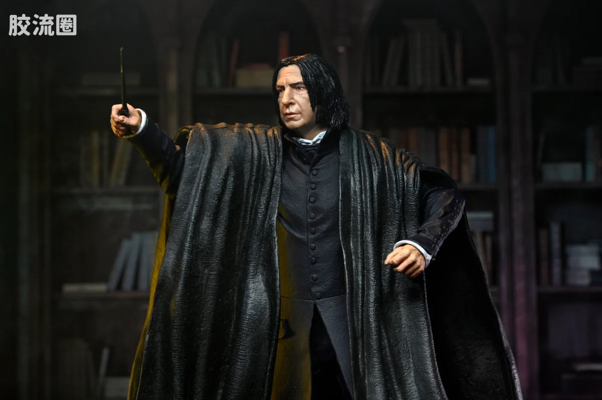 NECA 7寸可动人形系列 终极版/豪华版 电影系列 哈利·波特 传承系列 西弗勒斯·斯内普 - 图片
