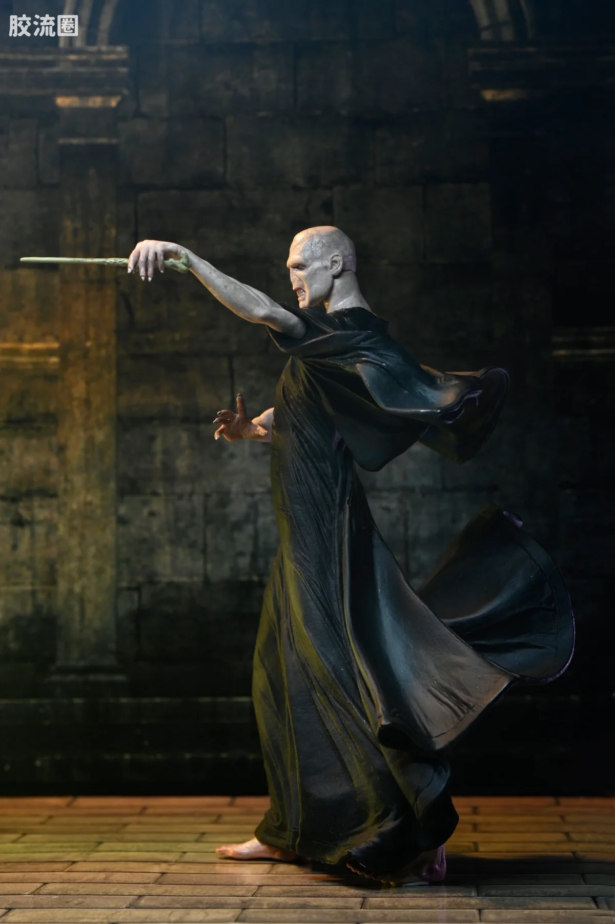 NECA 7寸可动人形系列 终极版/豪华版 电影系列 哈利·波特 传承系列 伏地魔 - 图片