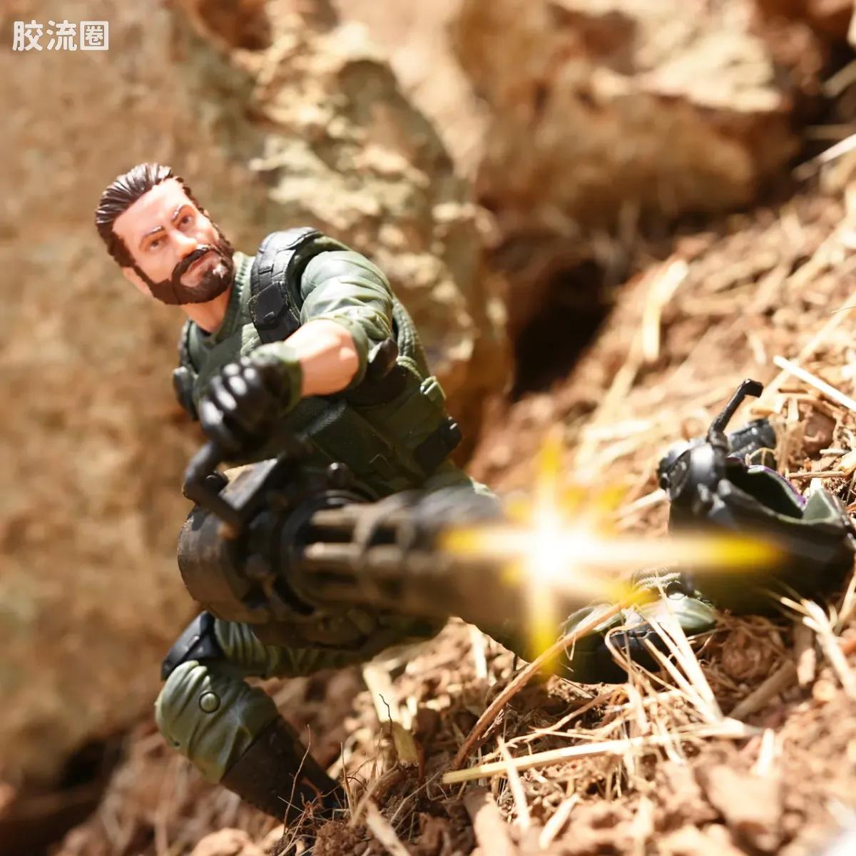 孩之宝 特种部队系列 特种部队 特别任务：眼镜蛇岛 机密系列 布瑞克与RAM-摩托车 - 图片