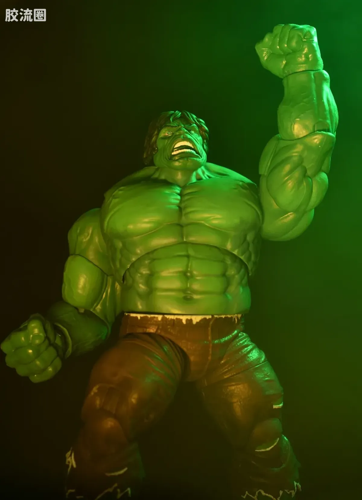 Marvel Legends/漫威传奇 可动人偶系列 Toy Biz 致敬版 绿巨人 第1代 - 图片