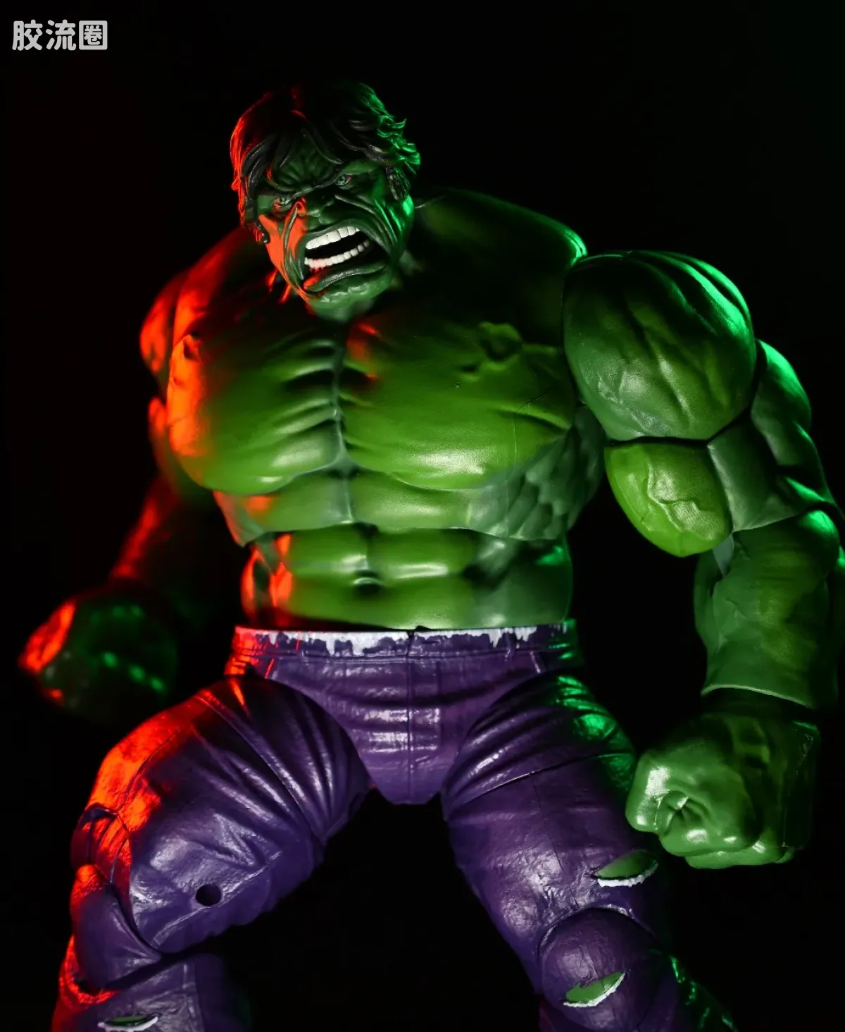Marvel Legends/漫威传奇 可动人偶系列 Toy Biz 致敬版 绿巨人 第1代 - 图片