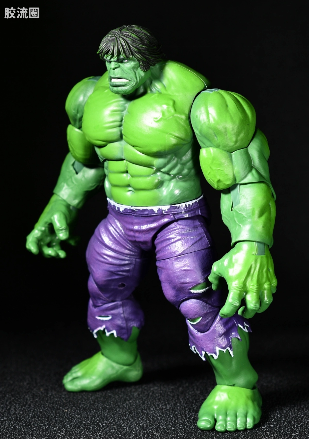 Marvel Legends/漫威传奇 可动人偶系列 Toy Biz 致敬版 绿巨人 第1代 - 图片