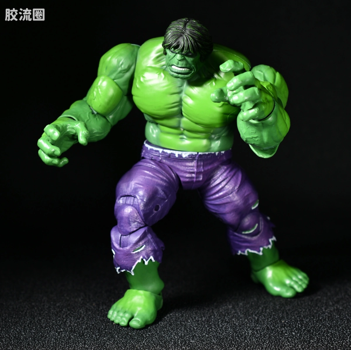 Marvel Legends/漫威传奇 可动人偶系列 Toy Biz 致敬版 绿巨人 第1代 - 图片