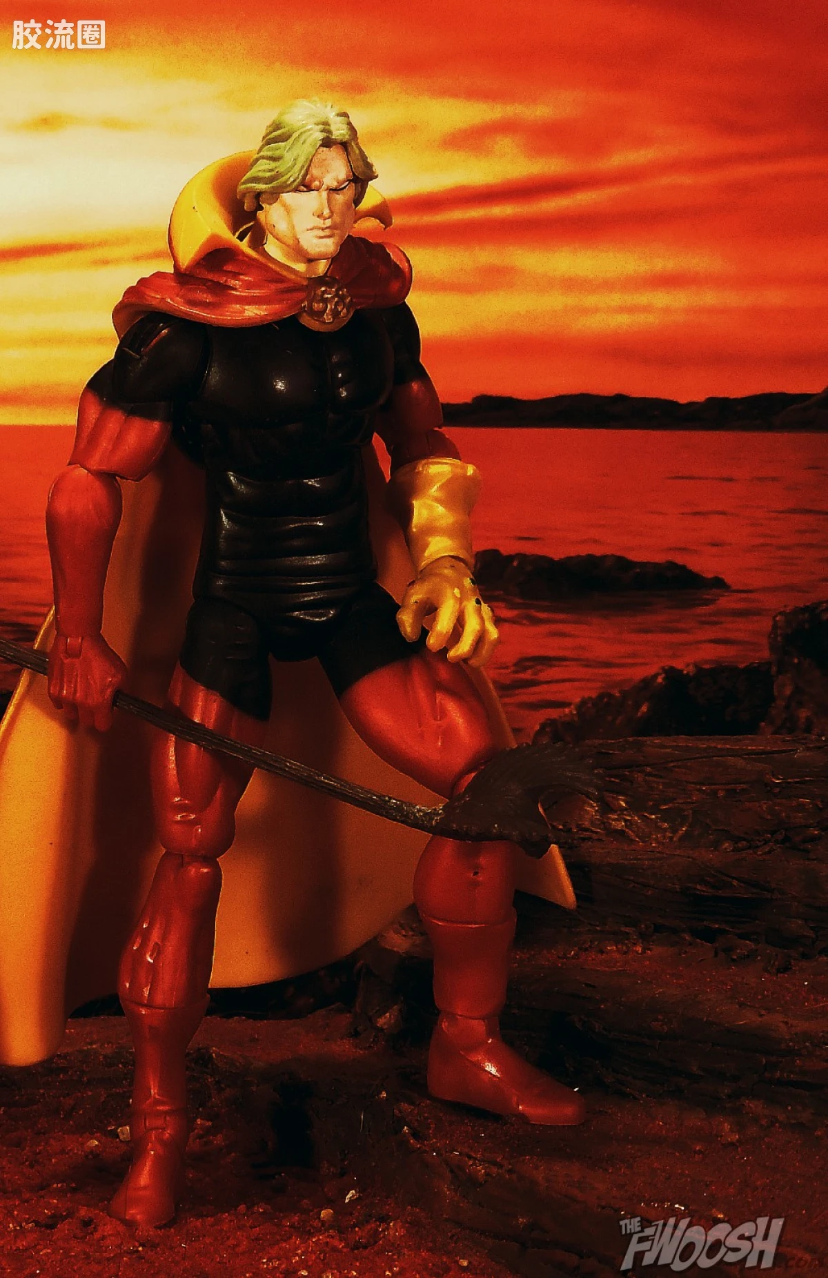 Marvel Legends/漫威传奇 可动人偶系列 孩之宝红浩克 魔士亚当 - 图片