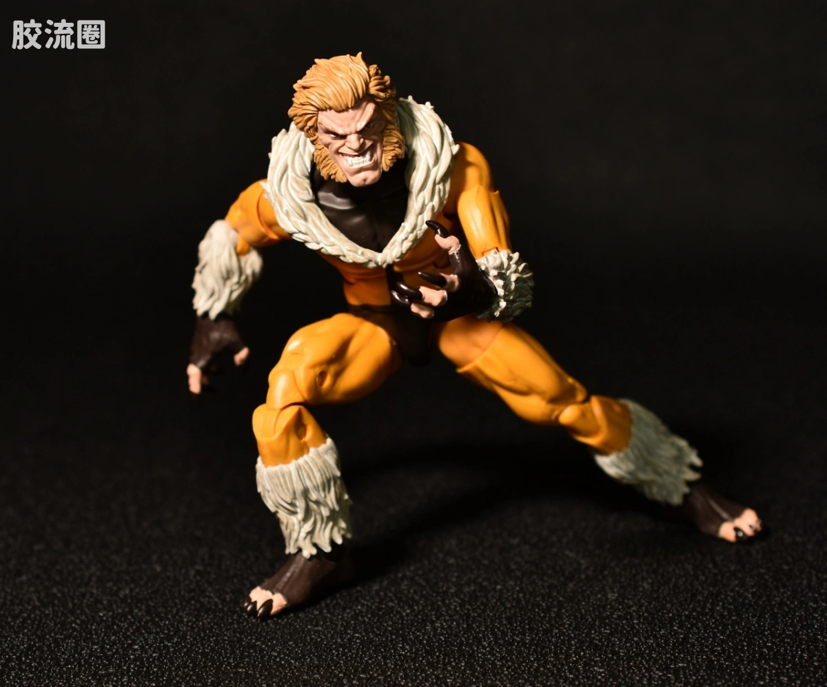 Marvel Legends/漫威传奇 可动人偶系列 X-战警 碎骨者系列 剑齿虎 - 图片