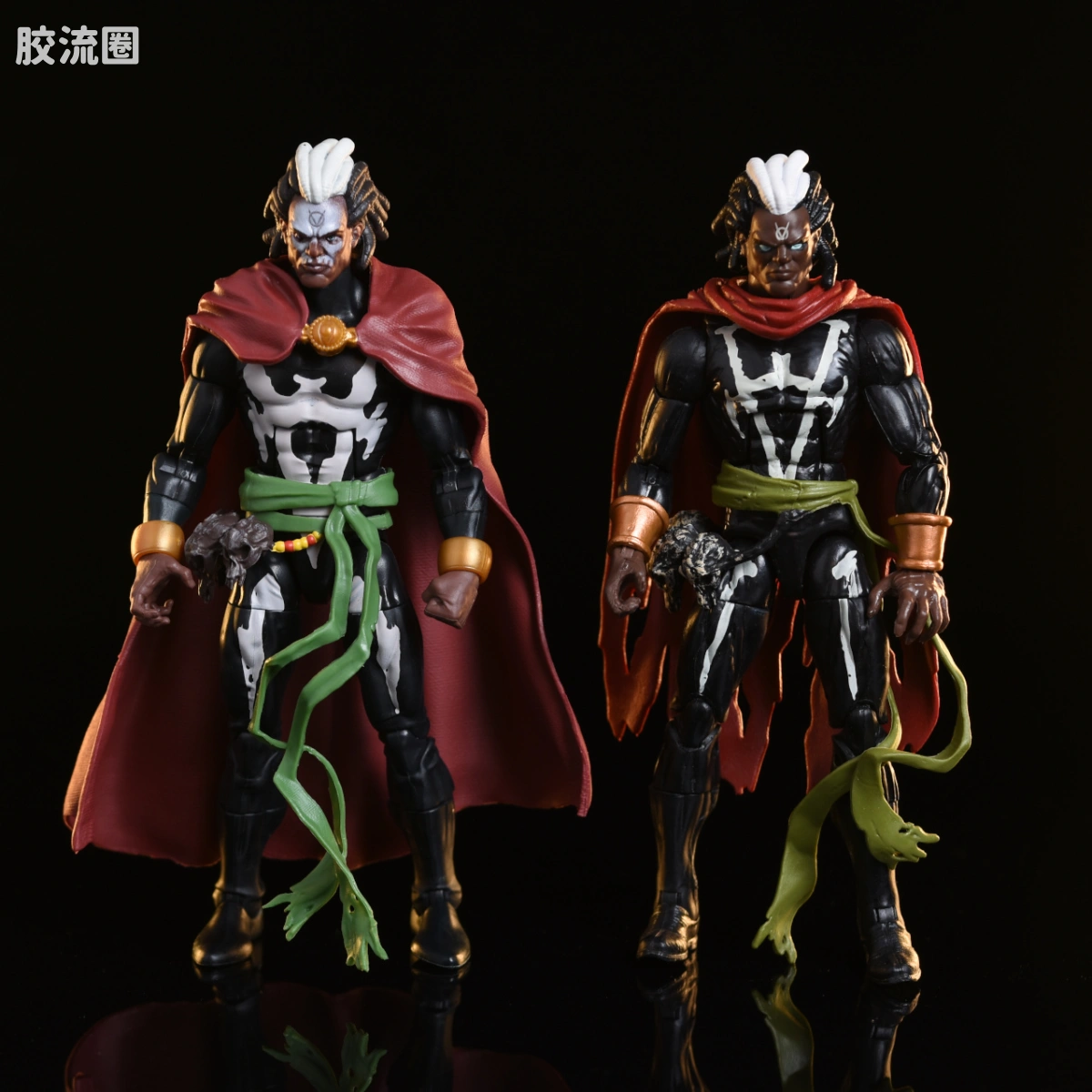 Marvel Legends/漫威传奇 可动人偶系列 黑心套 巫毒兄弟 - 图片