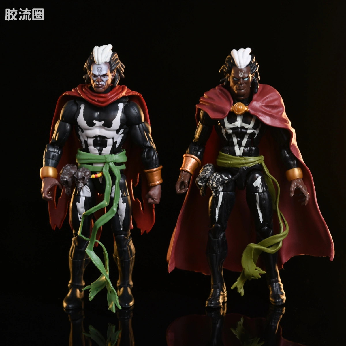 Marvel Legends/漫威传奇 可动人偶系列 黑心套 巫毒兄弟 - 图片