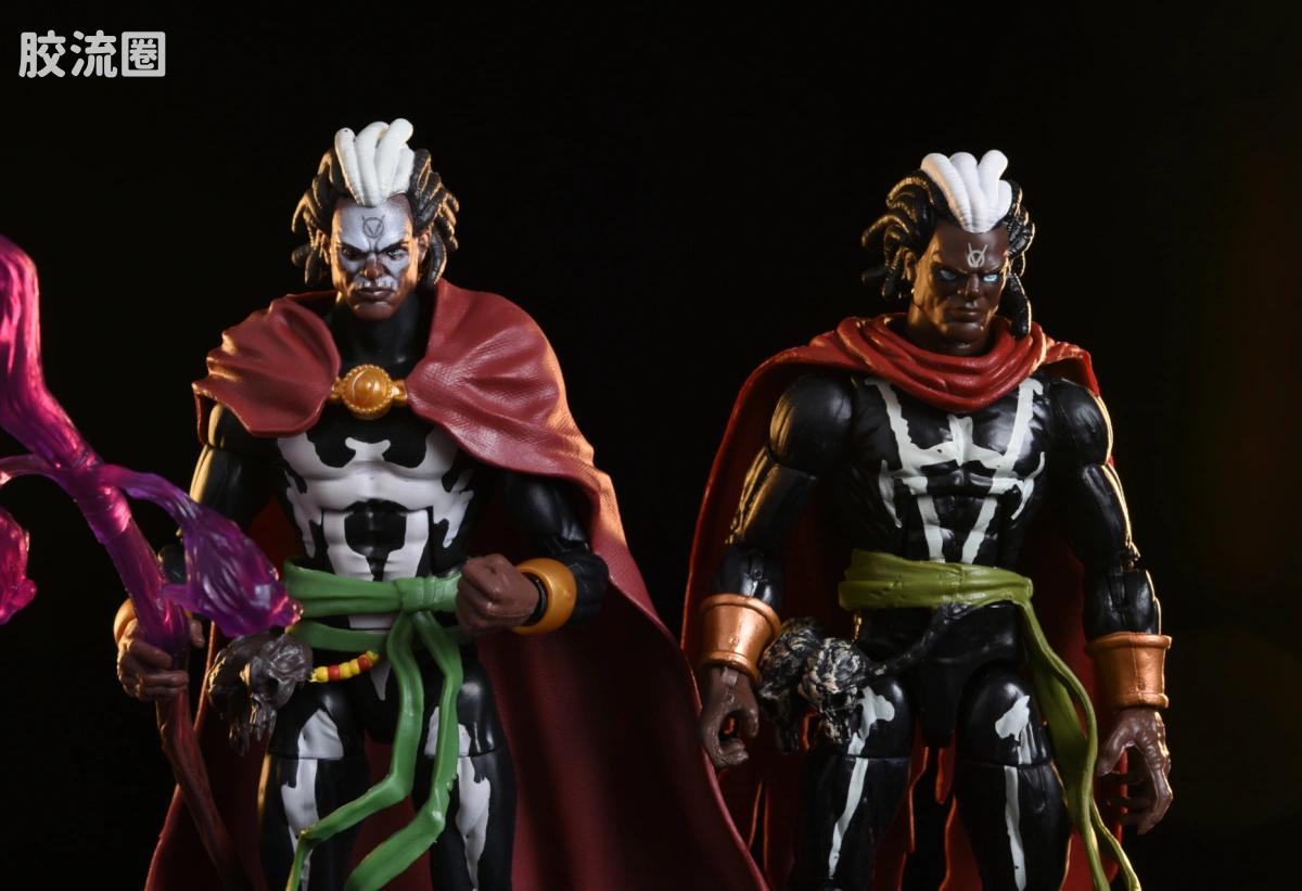 Marvel Legends/漫威传奇 可动人偶系列 黑心套 巫毒兄弟 - 图片