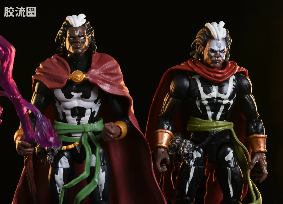 Marvel Legends/漫威传奇 可动人偶系列 黑心套 巫毒兄弟 - 图片