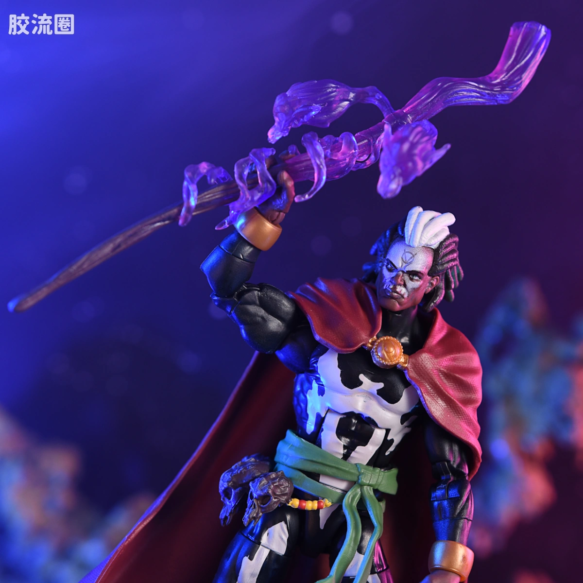 Marvel Legends/漫威传奇 可动人偶系列 黑心套 巫毒兄弟 - 图片