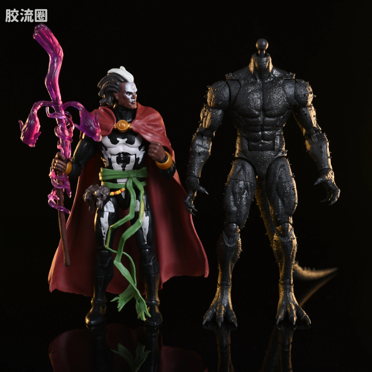Marvel Legends/漫威传奇 可动人偶系列 黑心套 巫毒兄弟 - 图片