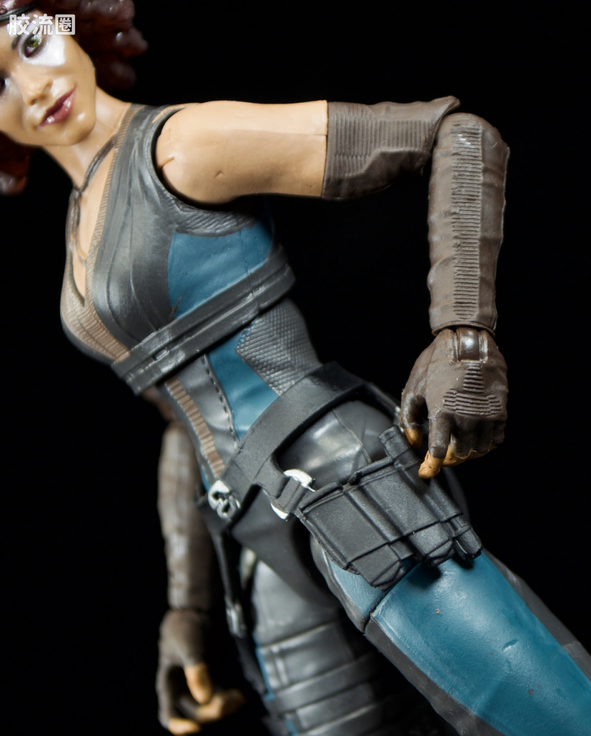 Marvel Legends/漫威传奇 可动人偶系列 死侍 电影系列 多米诺 - 图片