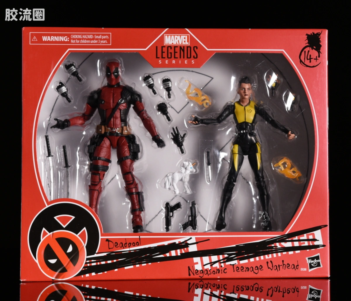 Marvel Legends/漫威传奇 可动人偶系列 死侍 电影系列 死侍&黑后 - 图片