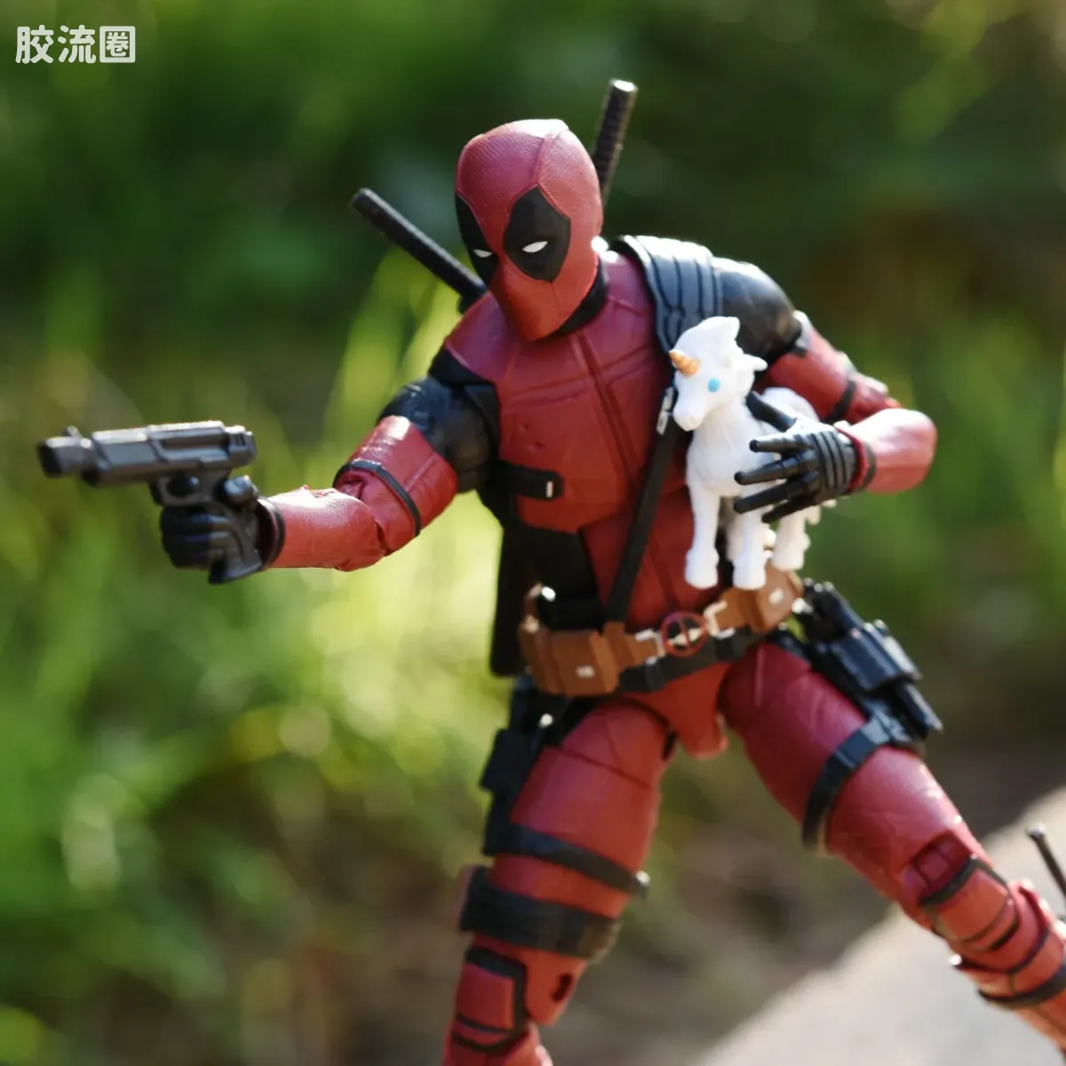 Marvel Legends/漫威传奇 可动人偶系列 死侍 电影系列 死侍&黑后 - 图片