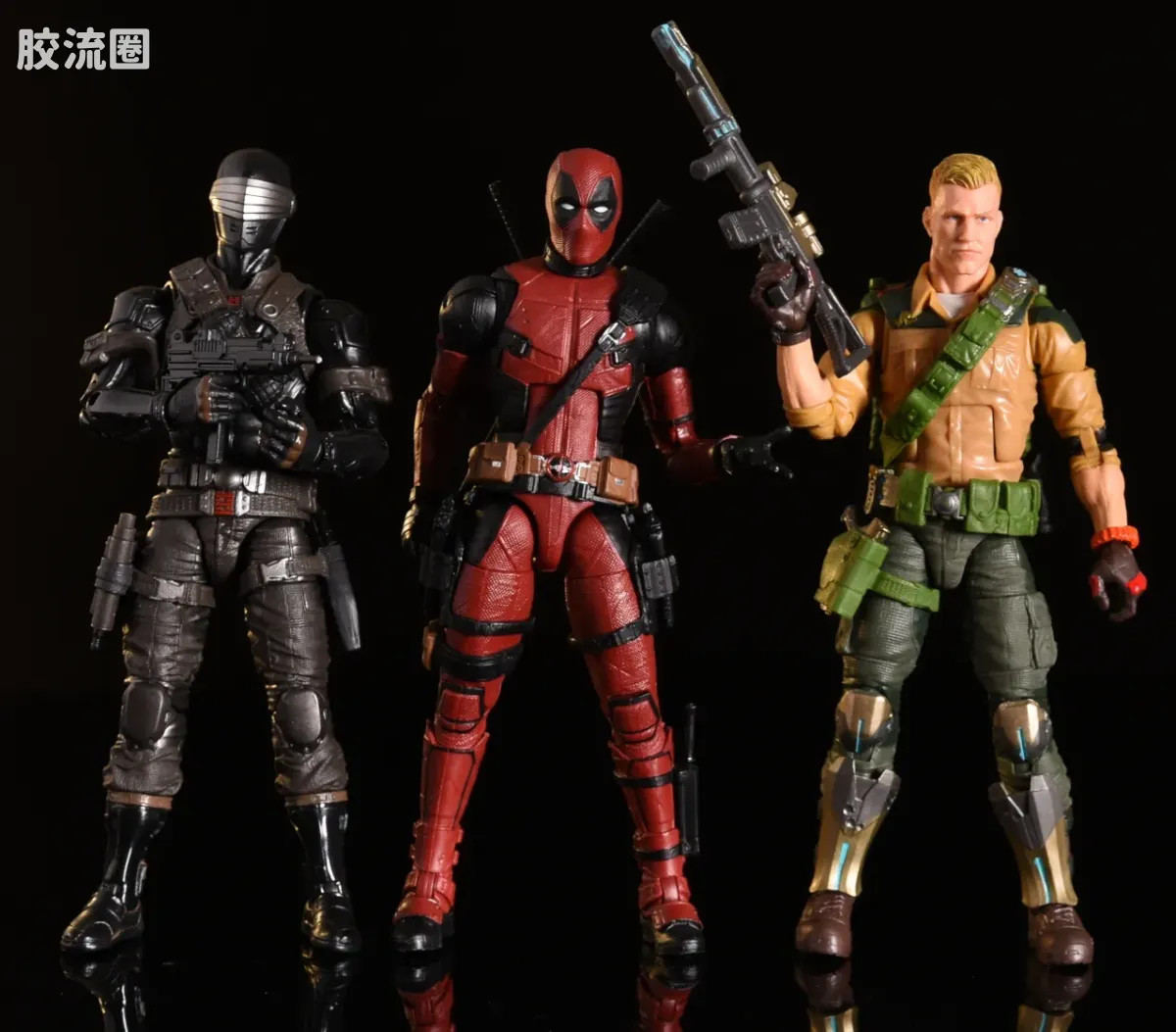 Marvel Legends/漫威传奇 可动人偶系列 死侍 电影系列 死侍&黑后 - 图片