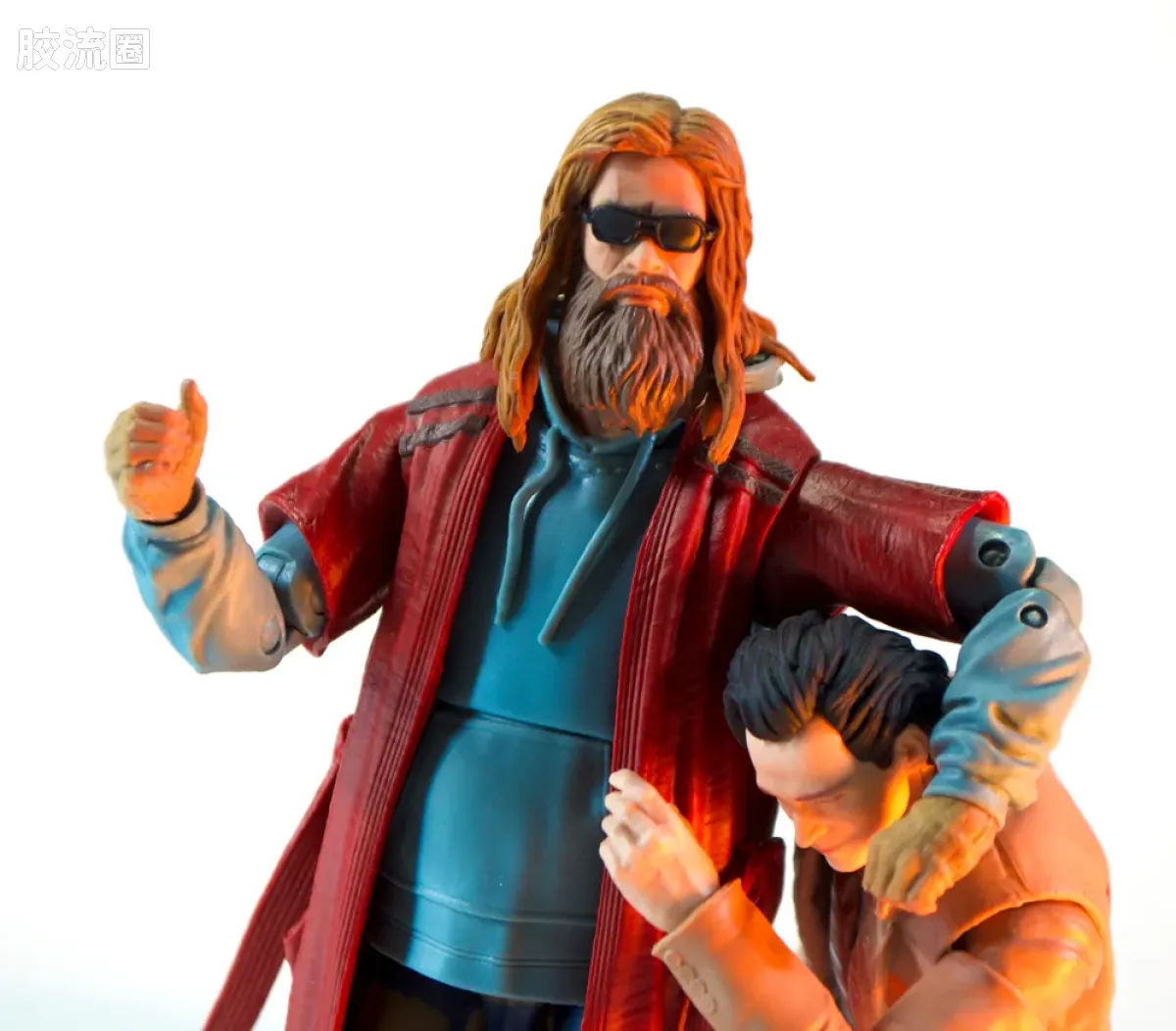 Marvel Legends/漫威传奇 可动人偶系列 美剧 猎鹰与冬兵 美国队长(猎鹰) 飞行翼系列  美剧 洛基 洛基 - 图片