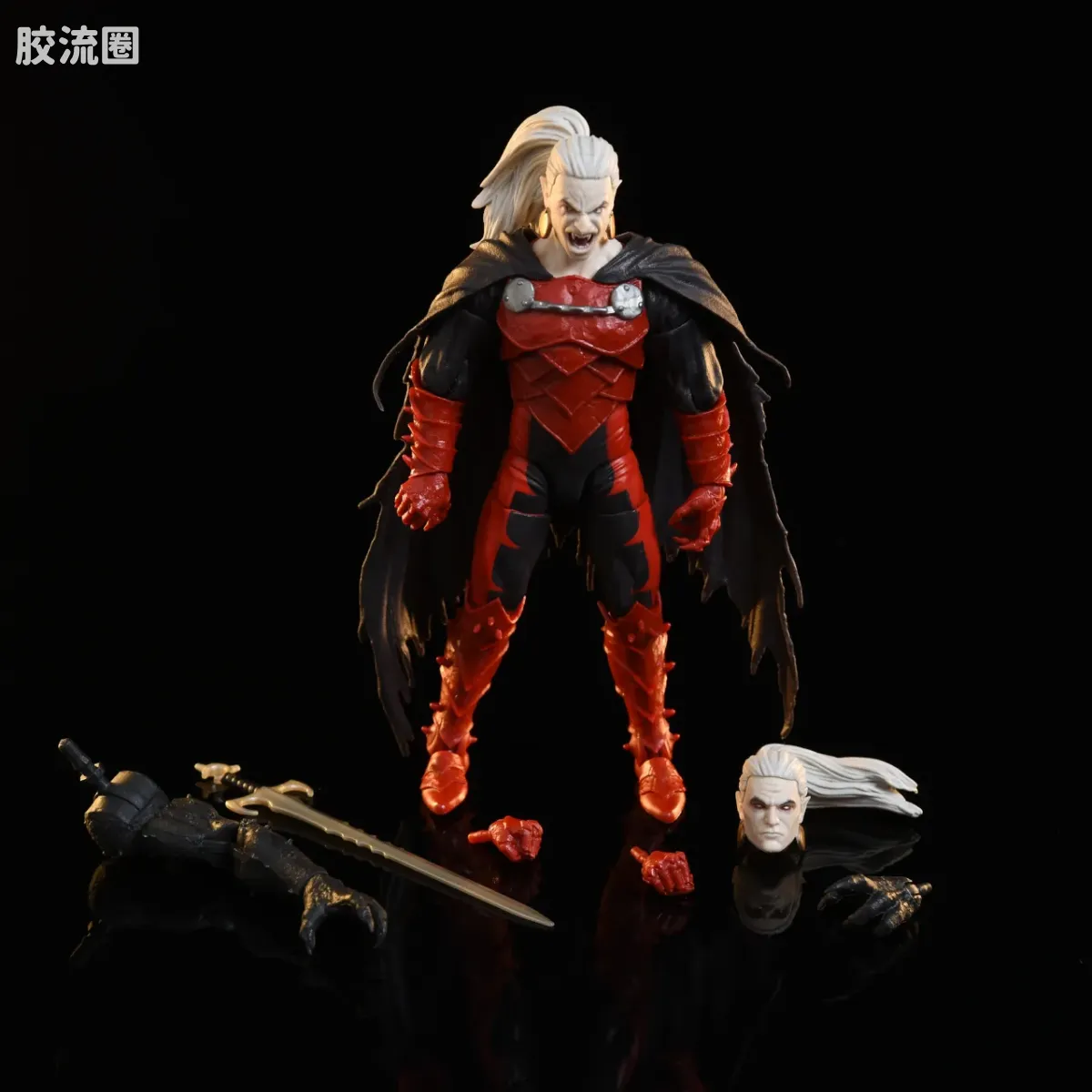 Marvel Legends/漫威传奇 可动人偶系列 黑心套 德古拉 - 图片