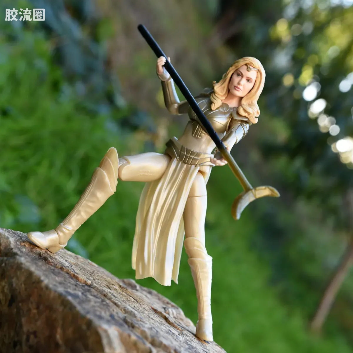 Marvel Legends/漫威传奇 可动人偶系列 电影 永恒族 吉尔伽美什系列 电影 永恒族 典娜 - 图片