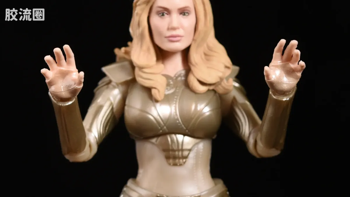 Marvel Legends/漫威传奇 可动人偶系列 电影 永恒族 吉尔伽美什系列 电影 永恒族 典娜 - 图片