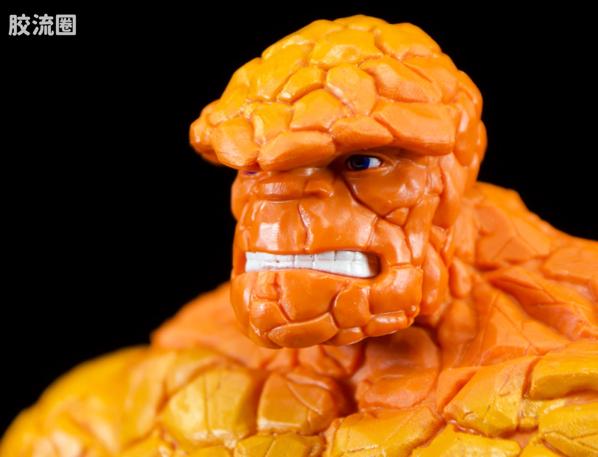Marvel Legends/漫威传奇 可动人偶系列 神奇四侠 复古挂卡系列 石头人 - 图片
