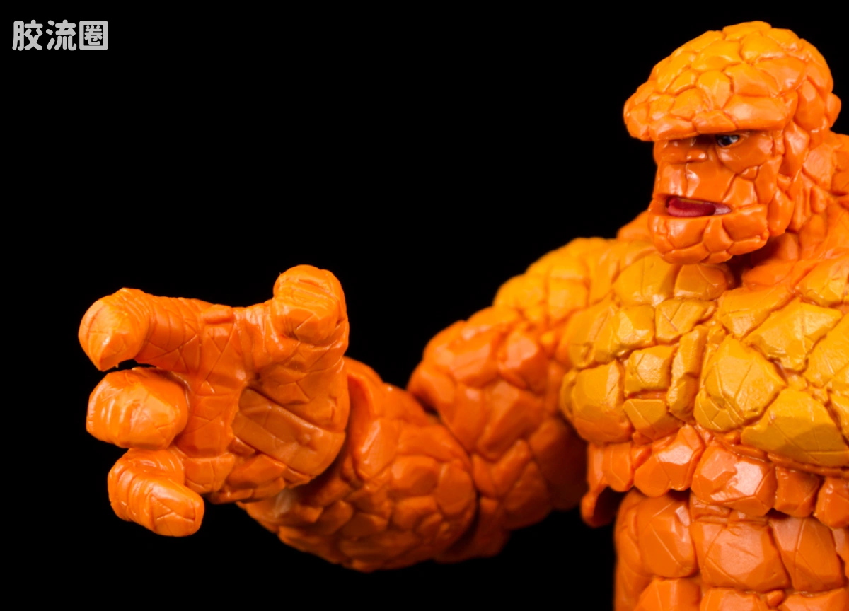 Marvel Legends/漫威传奇 可动人偶系列 神奇四侠 复古挂卡系列 石头人 - 图片