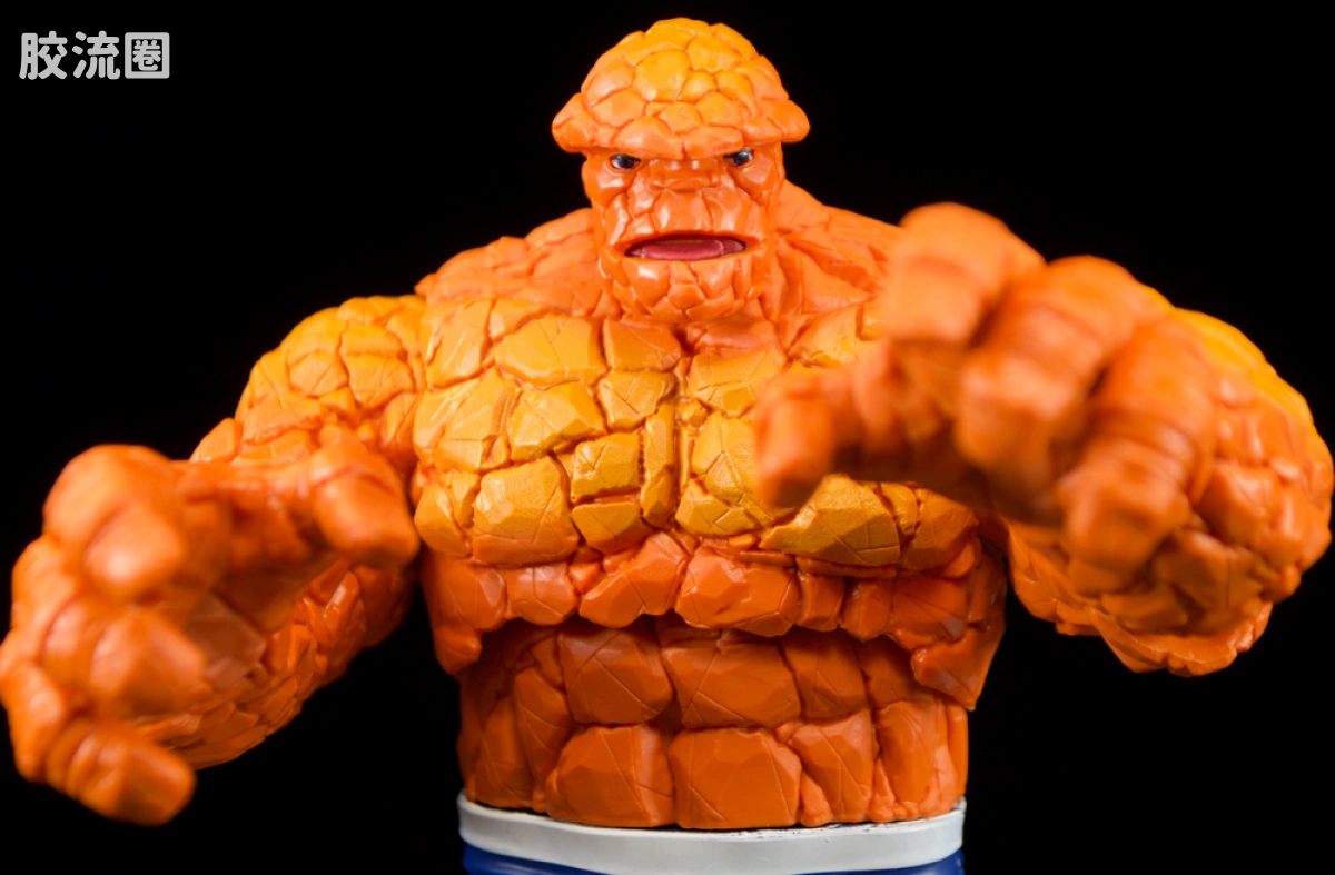 Marvel Legends/漫威传奇 可动人偶系列 神奇四侠 复古挂卡系列 石头人 - 图片